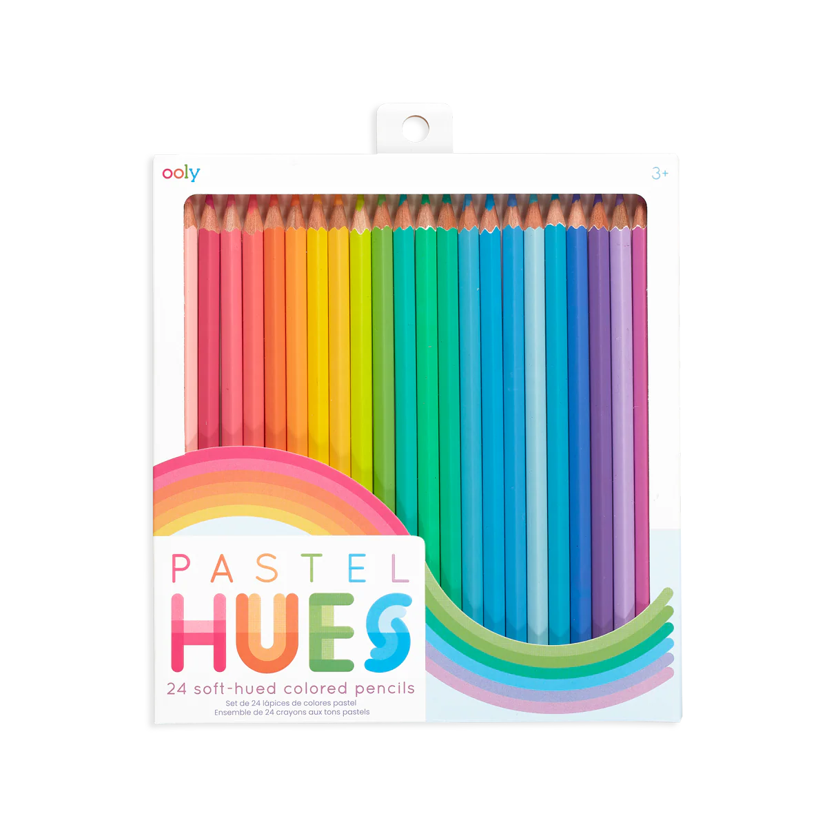 ooly Ooly Pastel Hues Soft-Hued Colored Pencils - Set of 24