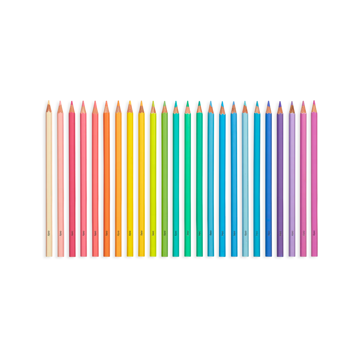 ooly Ooly Pastel Hues Soft-Hued Colored Pencils - Set of 24