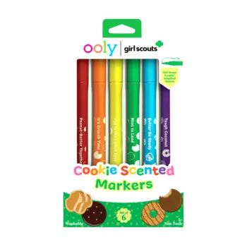 ooly Ooly x Girl Scouts Cookie Scented Markers - Set of 6