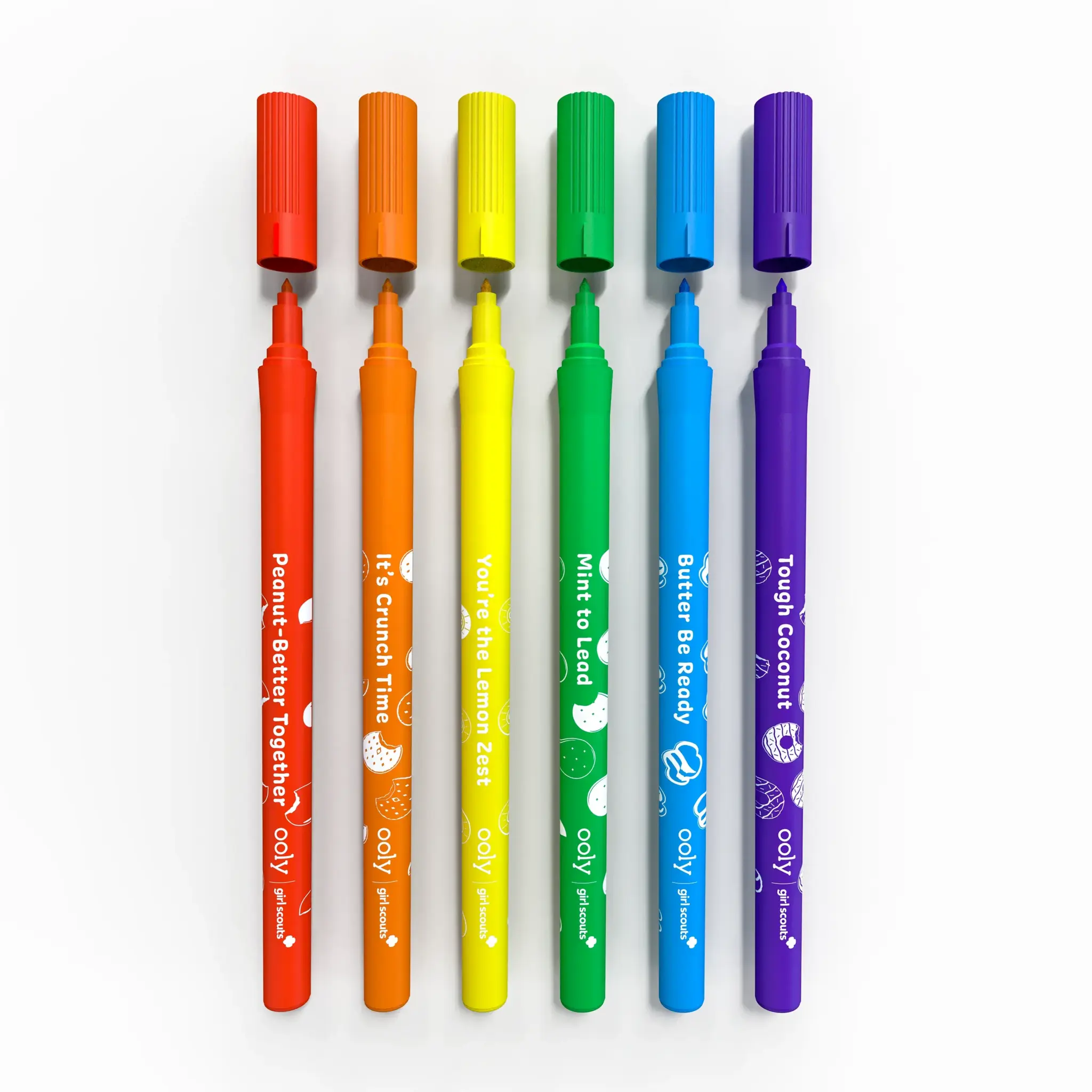 ooly Ooly x Girl Scouts Cookie Scented Markers - Set of 6