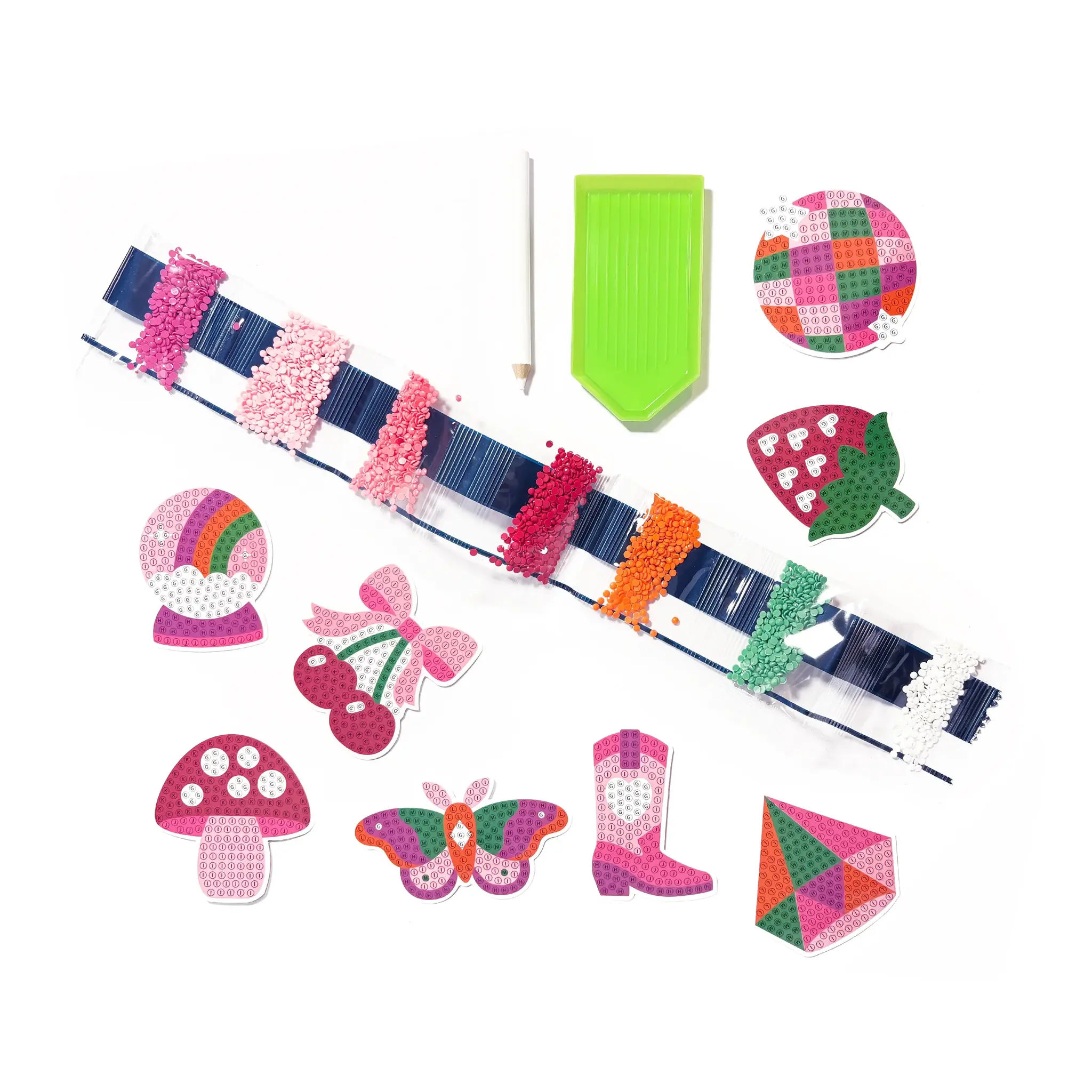 ooly Ooly Mini Razzle Dazzle DIY Gem Sticker Kit - Magic Mood