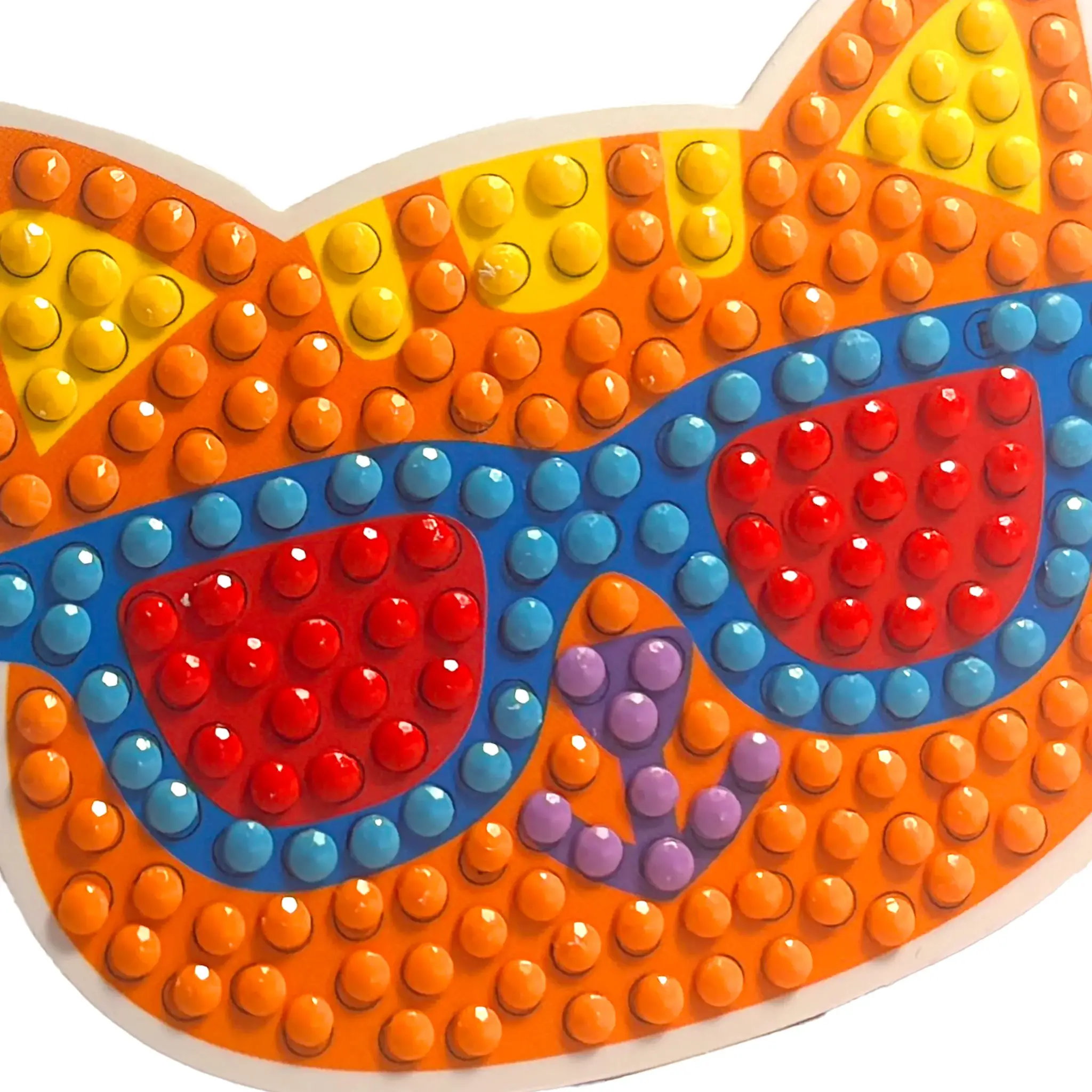 ooly Ooly Mini Razzle Dazzle DIY Gem Sticker Kit - Happy Stuff