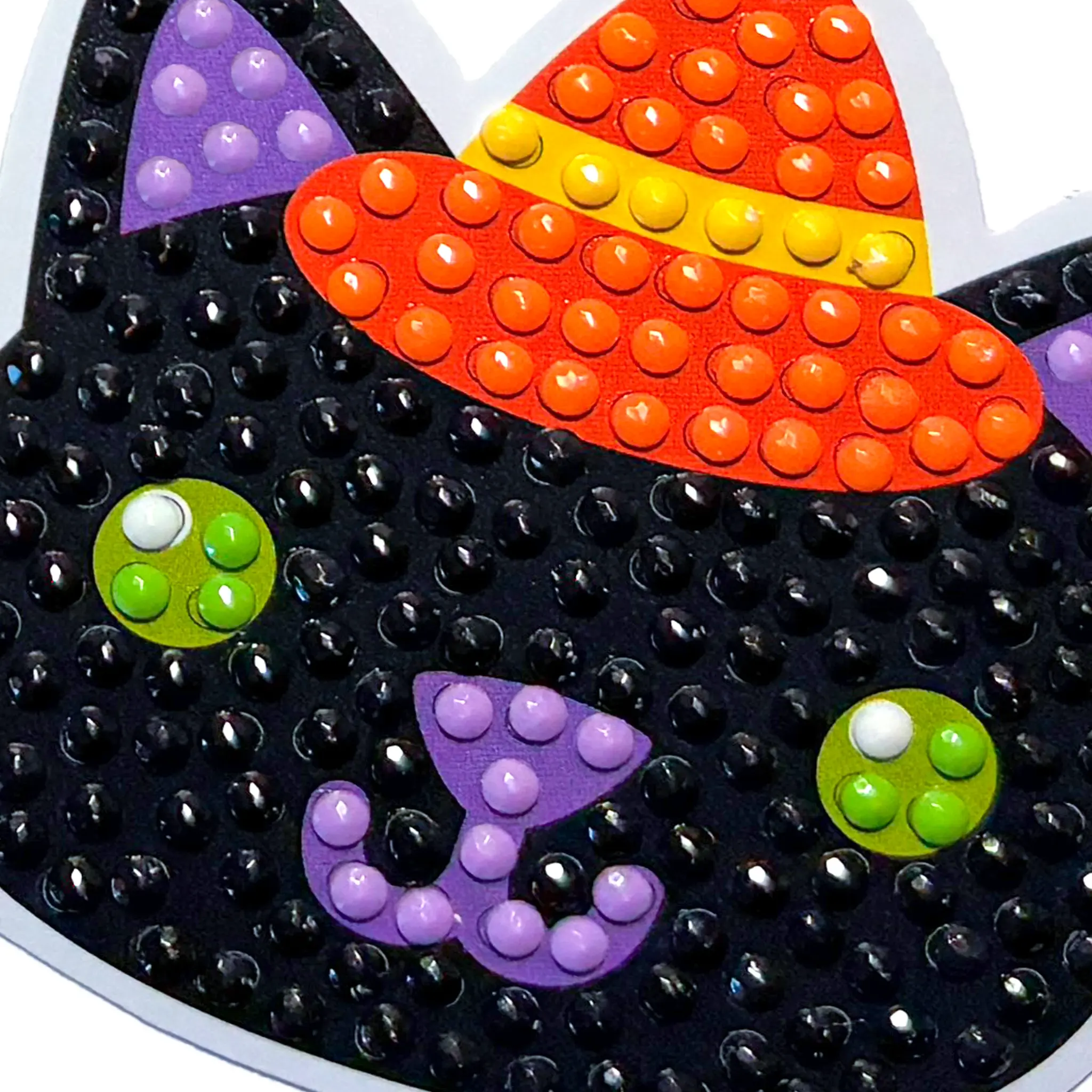 ooly Ooly Mini Razzle Dazzle DIY Gem Sticker Kit - Spooky Fun