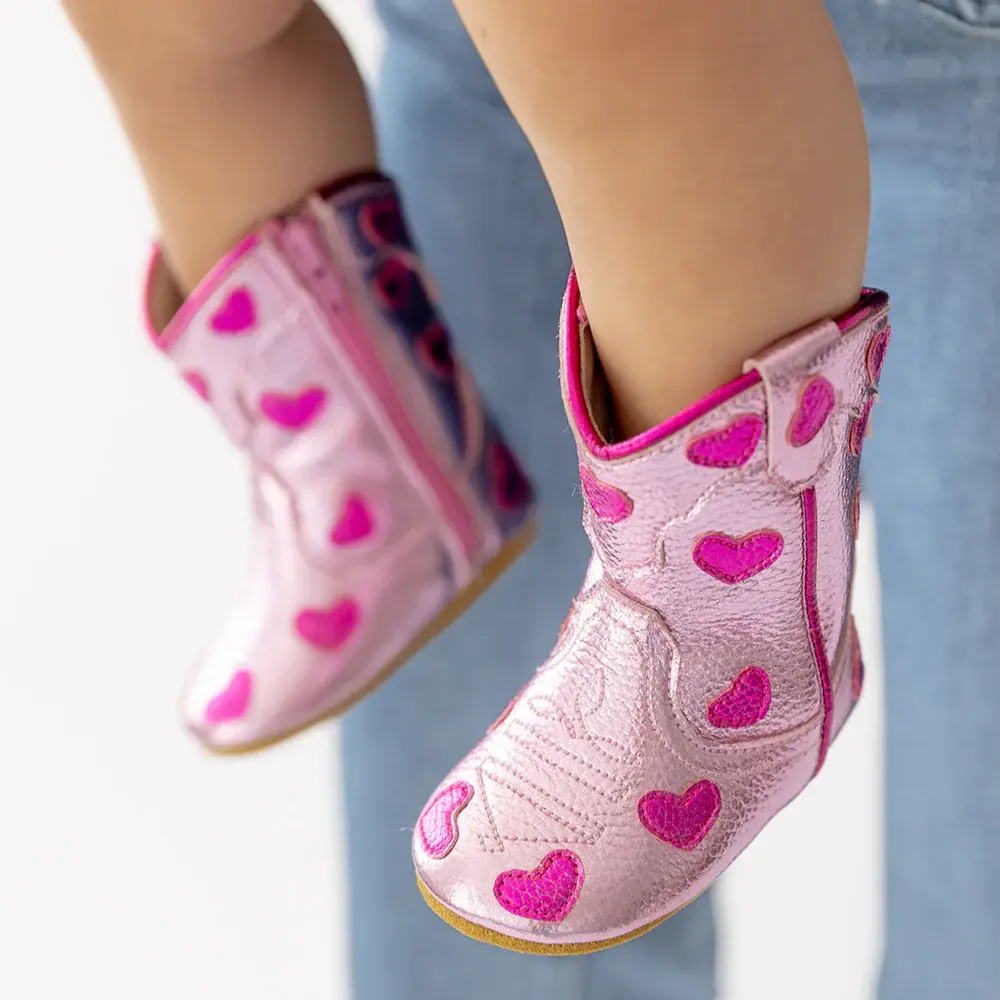 Wild + Rae Wild + Rae Cowgirl Lovestruck Baby Bootie