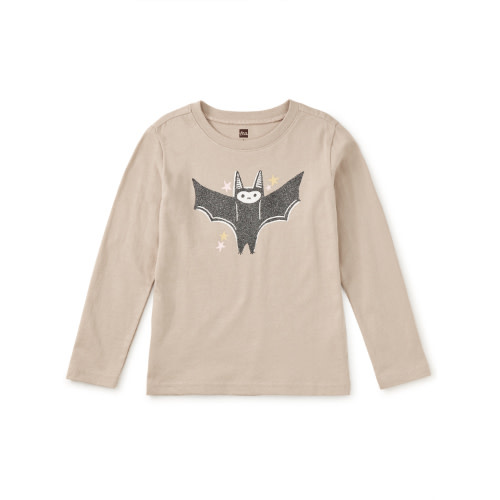 Tea Collection Tea Glitter Bat Graphic Tee