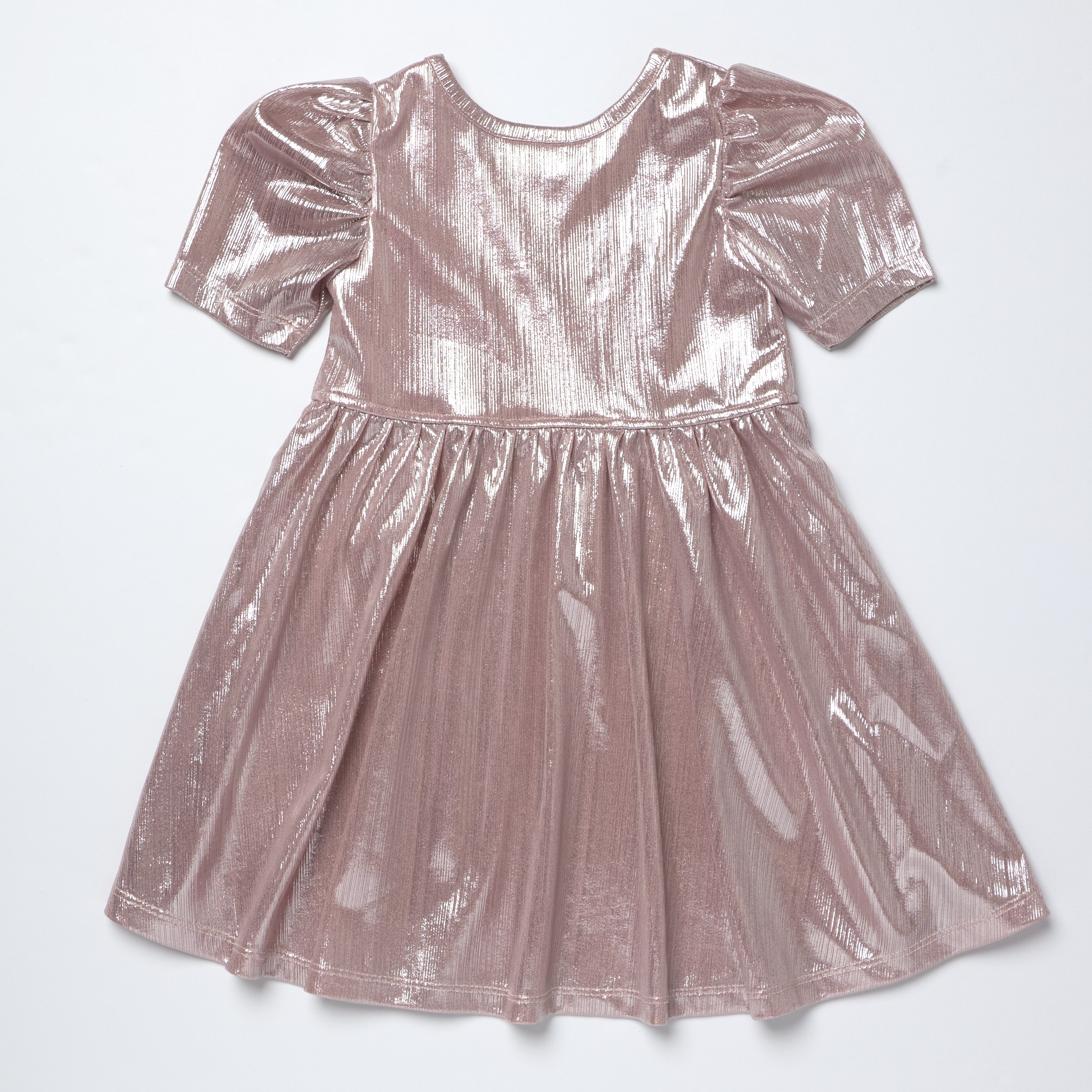 Pink Chicken Pink Chicken Lamé Dress