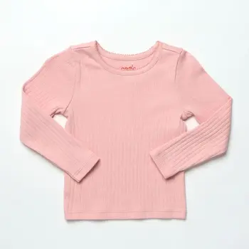 Pink Chicken Pink Chicken Coop Seesaw Long Sleeve Rib T-shirt