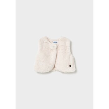 Mayoral Mayoral Faux Fur Vest