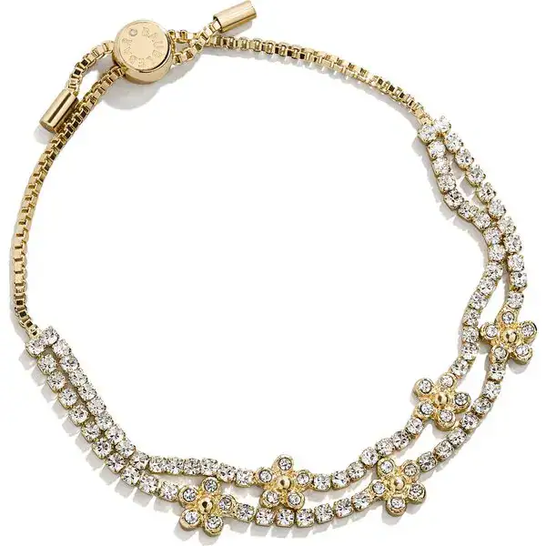 Baublebar Baublebar Match with Mama Bracelet Set Clear/Gold
