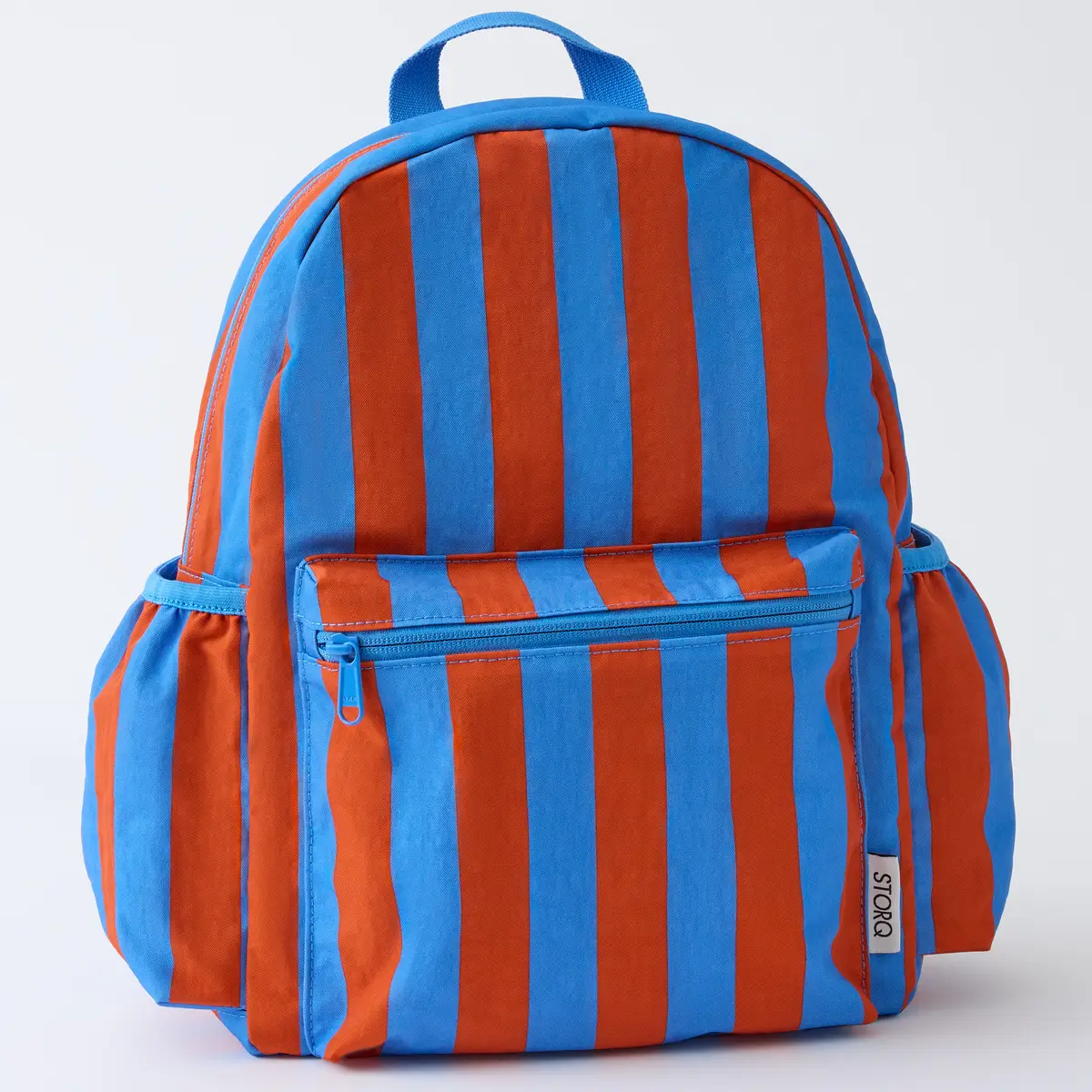 Kindred Bravely Kindred Bravely Cool Kid Backpack-Blue & Rust Stripe