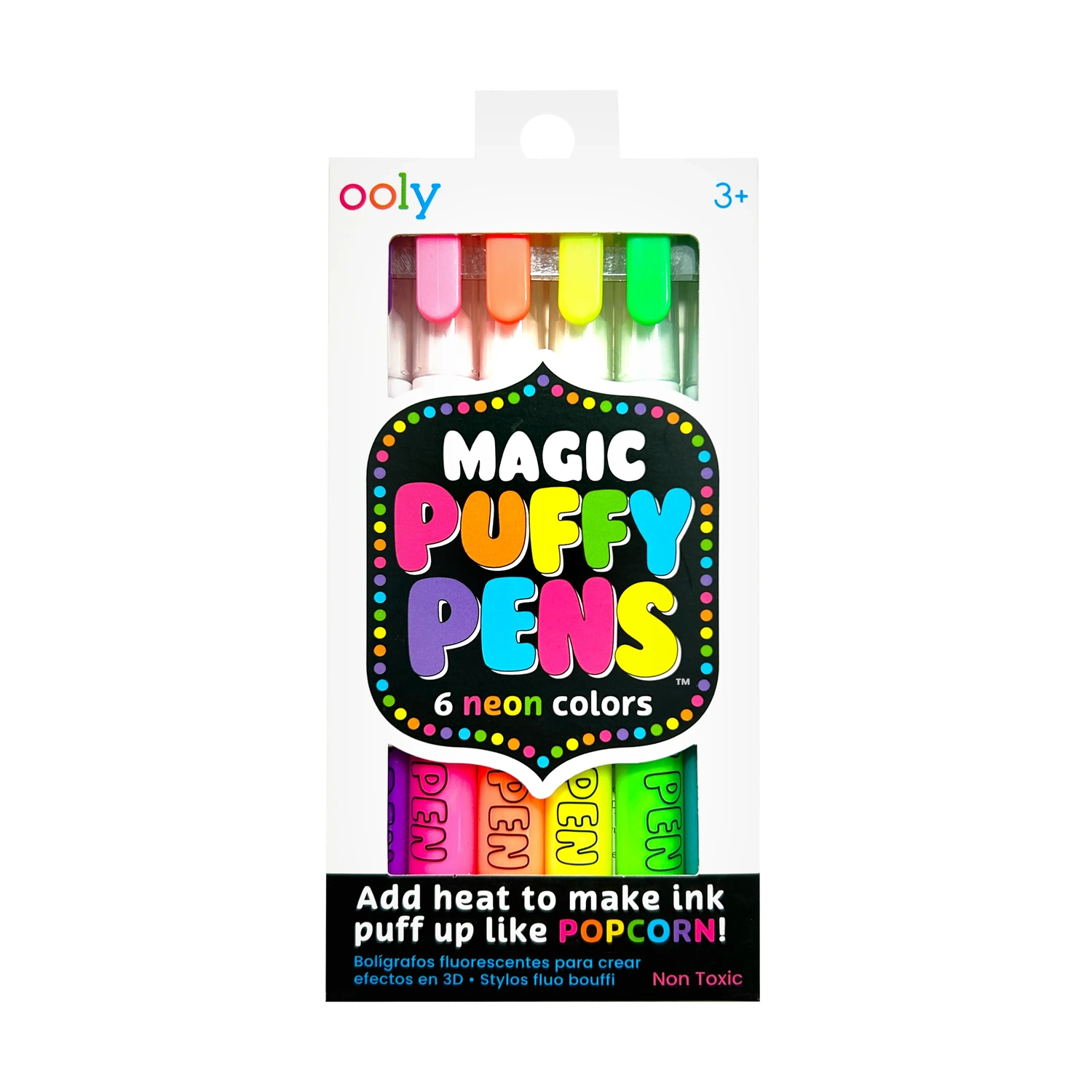 ooly Ooly Magic Neon Puffy Pens