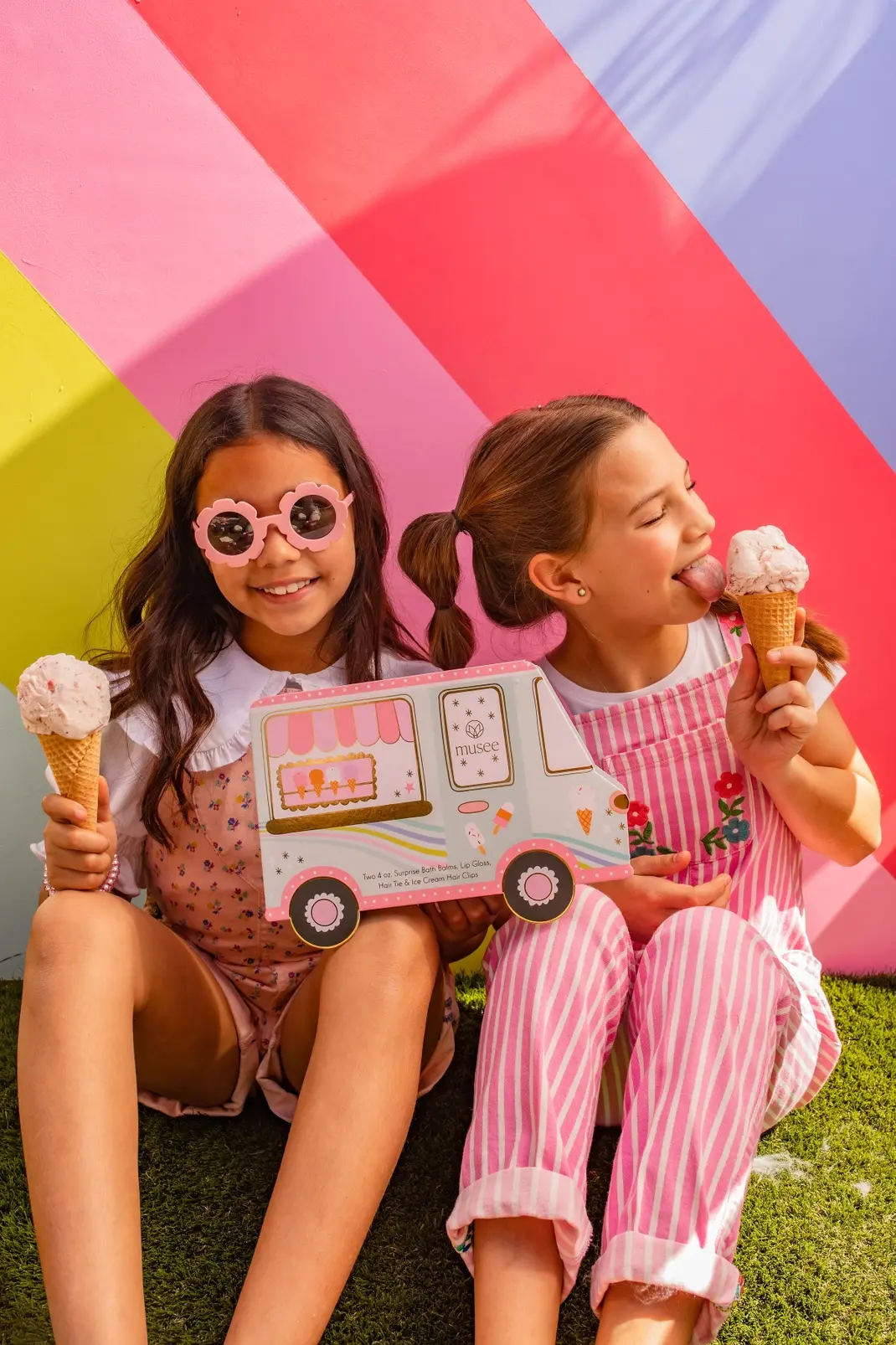 Musee Musee Ice Cream Truck Bath Balm & Accessory Set