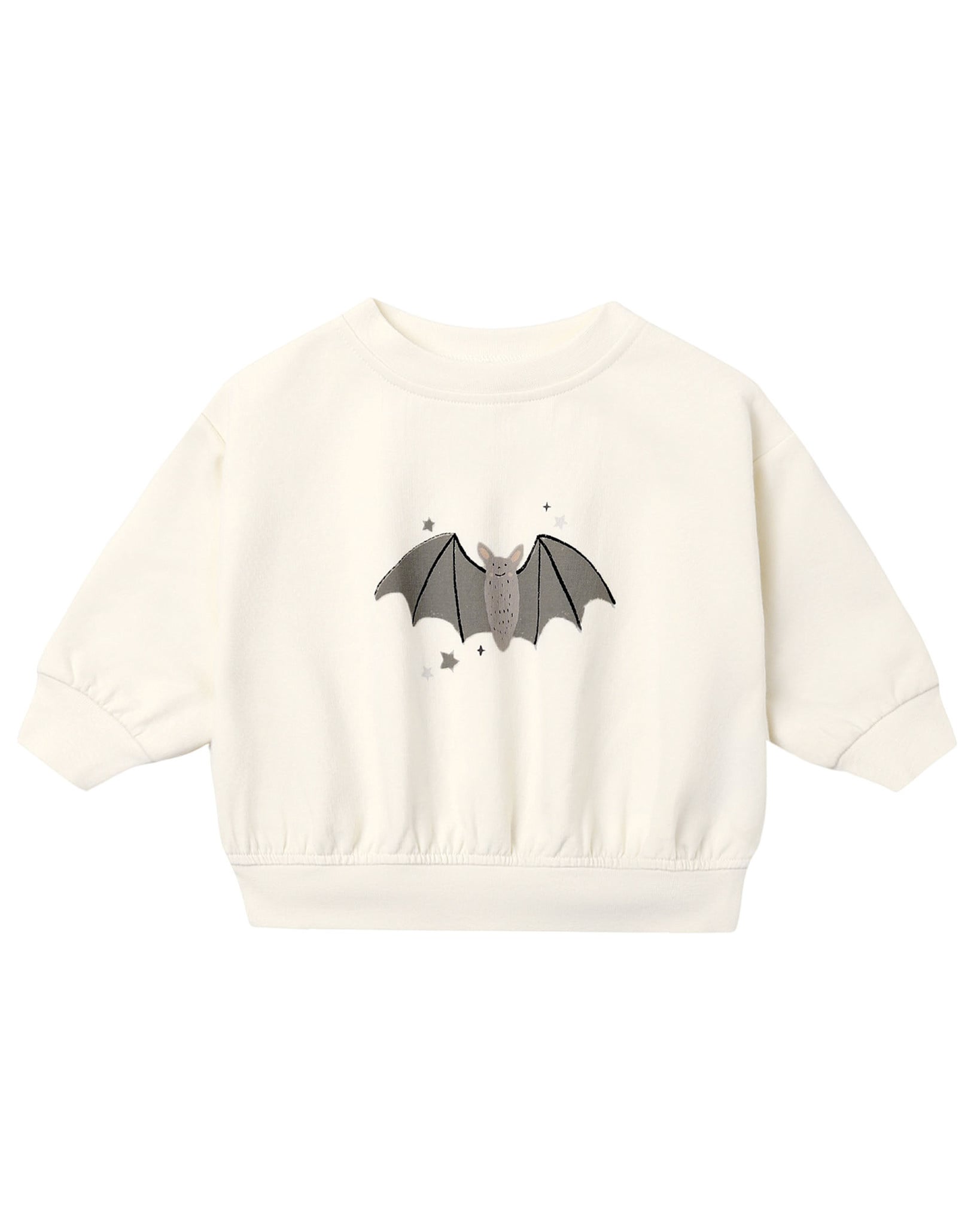 Quincy Mae Quincy Mae Baby Bats Relaxed Fleece Sweatshirt