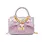 Classic Sparkle Top Handle Handbag  Baby Purple