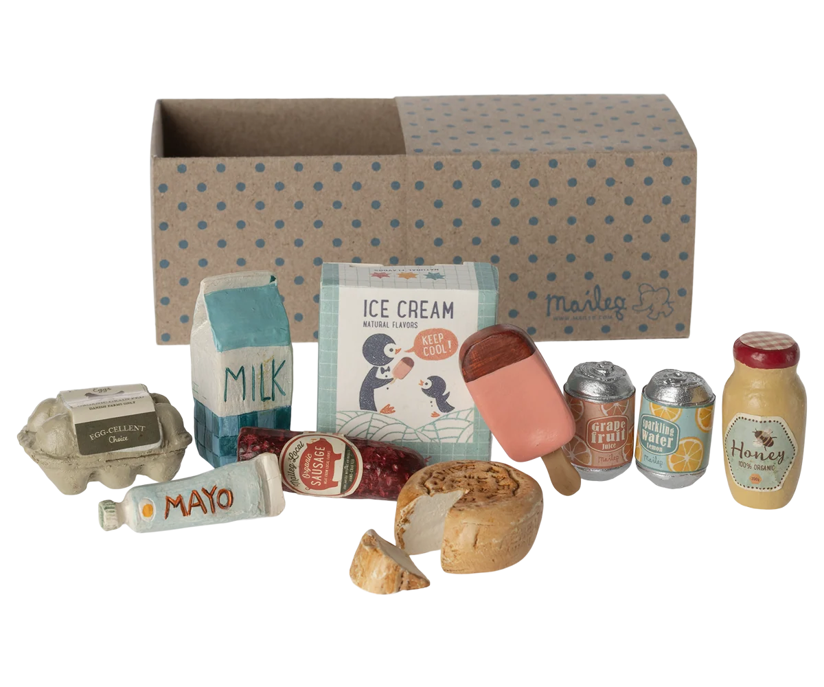 maileg Maileg Grocery box, Miniature