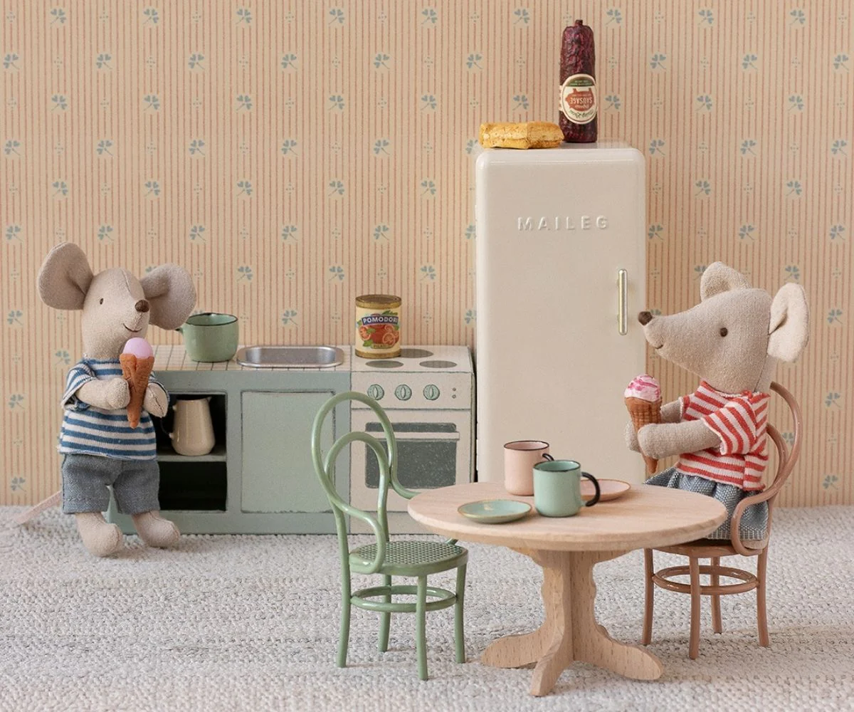 maileg Maileg Fridge, Mouse - Off white