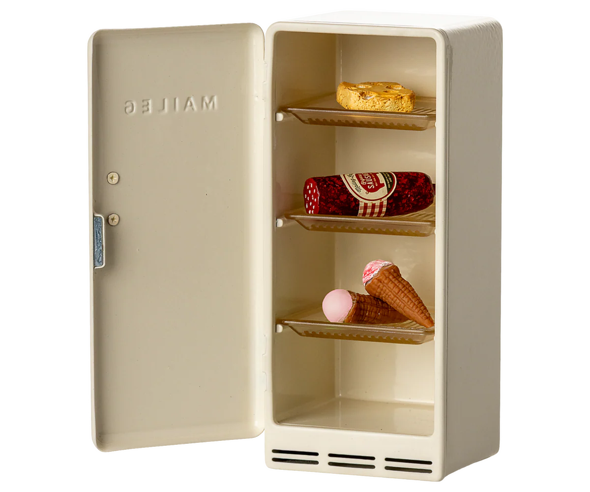 maileg Maileg Fridge, Mouse - Off white