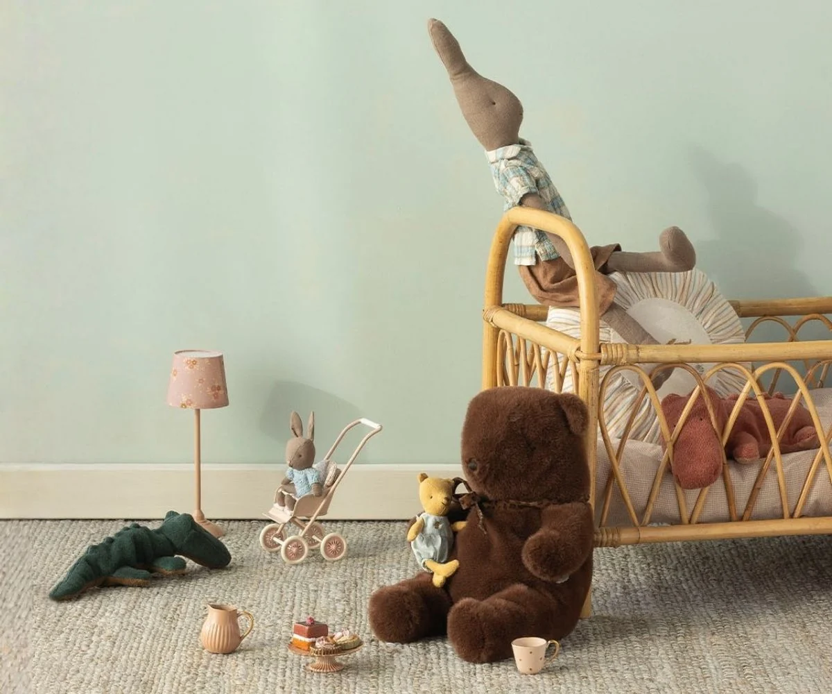 maileg Maileg Teddy bear plush, Medium - Dark Chocolate