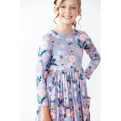Mila & Rose Mila & Rose Honeysuckle S/S Pocket Twirl Dress