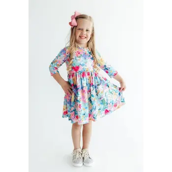 Mila & Rose Mila & Rose Flower Market S/S Pocket Twirl Dress