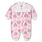 Billieblush Billieblush Heart Print Faux Shearling One Piece