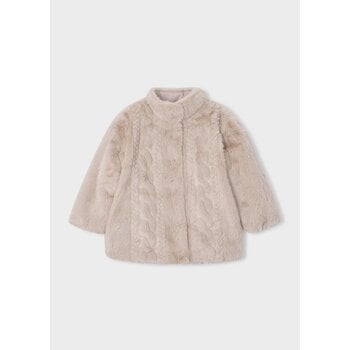 Mayoral Mayoral Faux Fur Coat