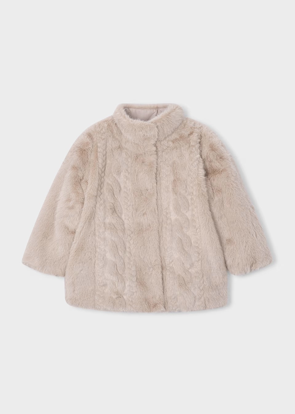 Mayoral Mayoral Faux Fur Coat