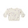 Quincy Mae Quincy Mae Blue Daisy Ruffle Fleece Sweatshirt