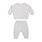 Quincy Mae Quincy Mae Stars Waffle Slouch Set