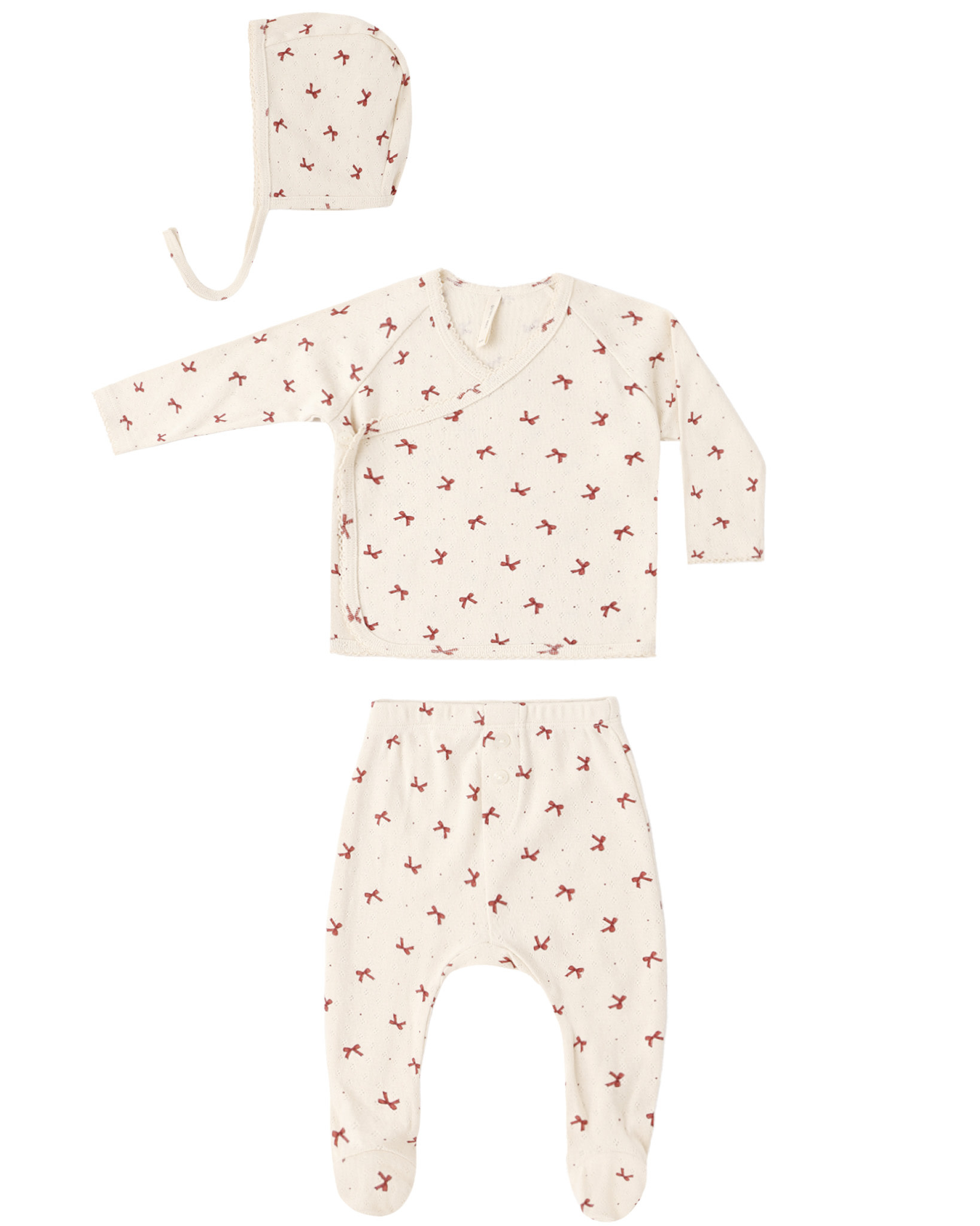 Quincy Mae Quincy Mae Red Bows Take Me Home Set
