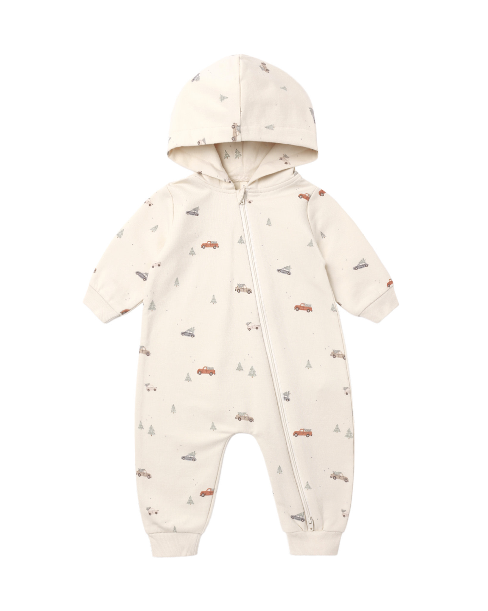 Quincy Mae Quincy Mae Holiday Drive Hooded Jumpsuit