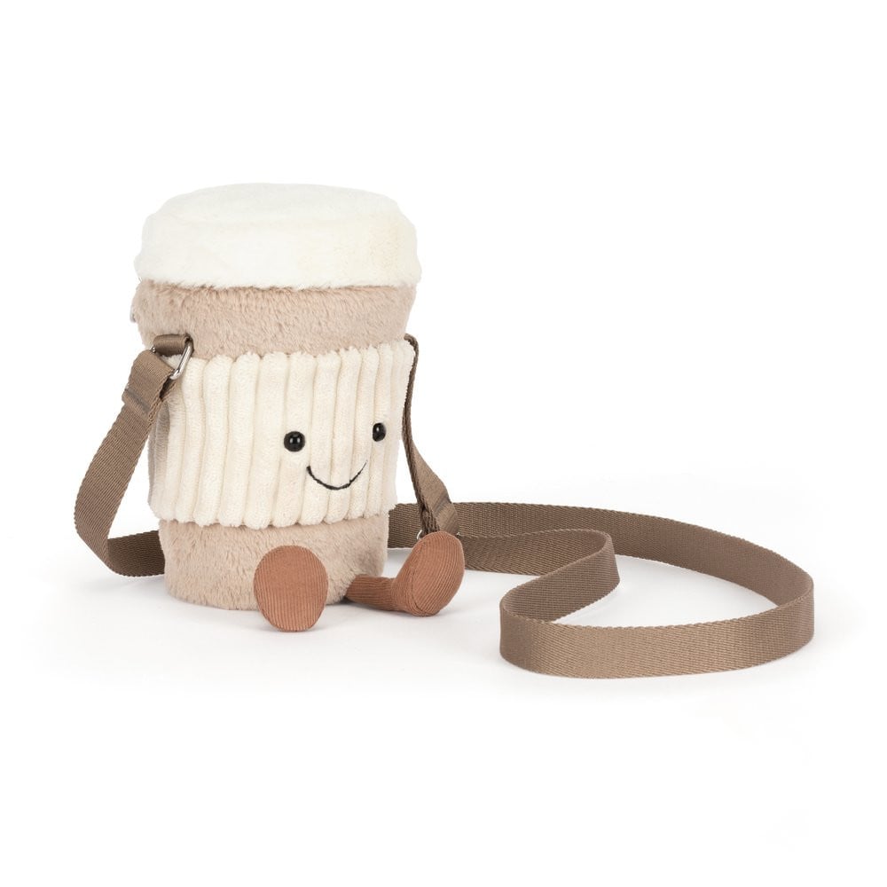 JellyCat Jellycat Amuseables Perkle Coffee Shoulder Bag