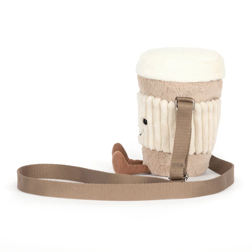 JellyCat Jellycat Amuseables Perkle Coffee Shoulder Bag