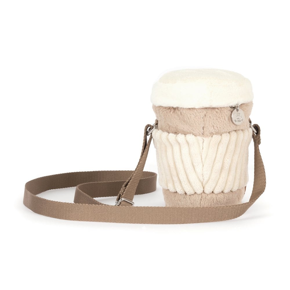 JellyCat Jellycat Amuseables Perkle Coffee Shoulder Bag