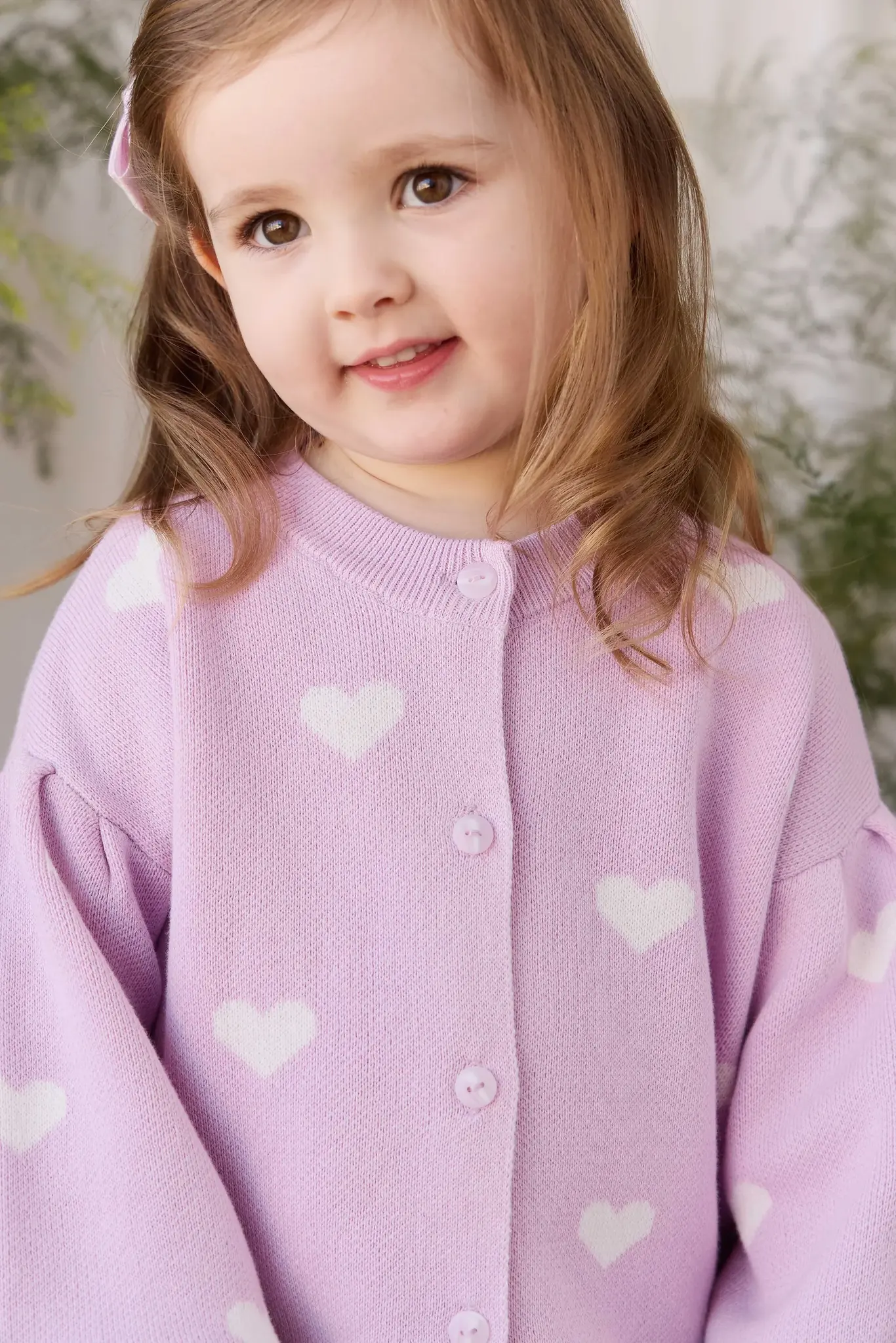 Jamie Kay Jamie Kay Heart Jacquard Kayla Cardigan