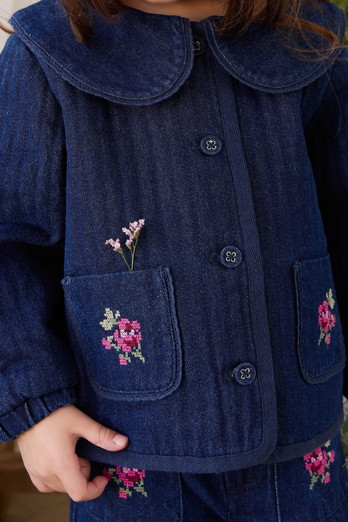 Jamie Kay Jamie Kay Deep Sea Denim Gracen Jacket