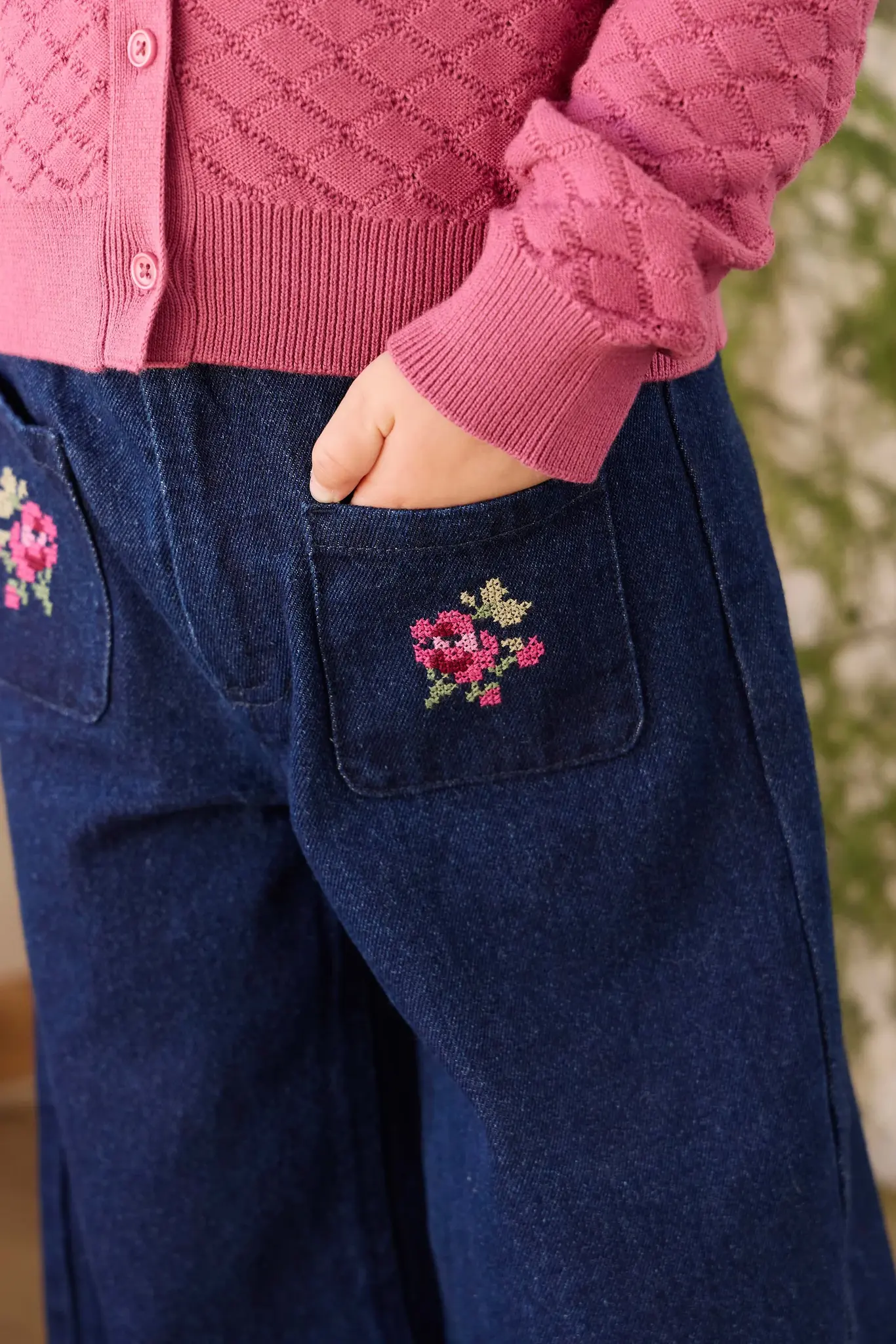 Jamie Kay Jamie Kay Deep Sea Denim Ines Pant