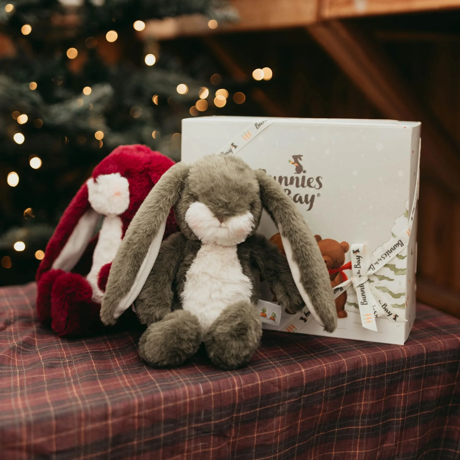 Bunnies by the Bay Bunnies by the Bay Wee 10" Floppy Nibble Bunny - Pine