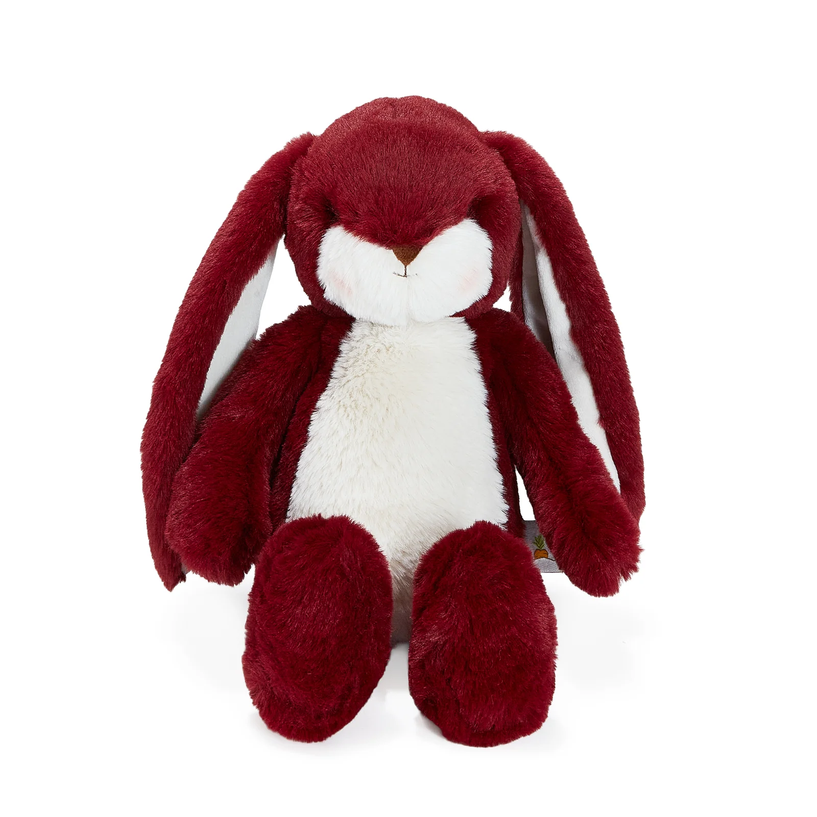 Bunnies by the Bay Bunnies by the Bay Little 12" Floppy Nibble Bunny - Mulberry
