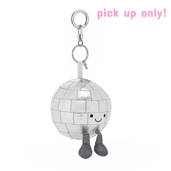 JellyCat Jellycat Amuseables Disco Ball Bag Charm