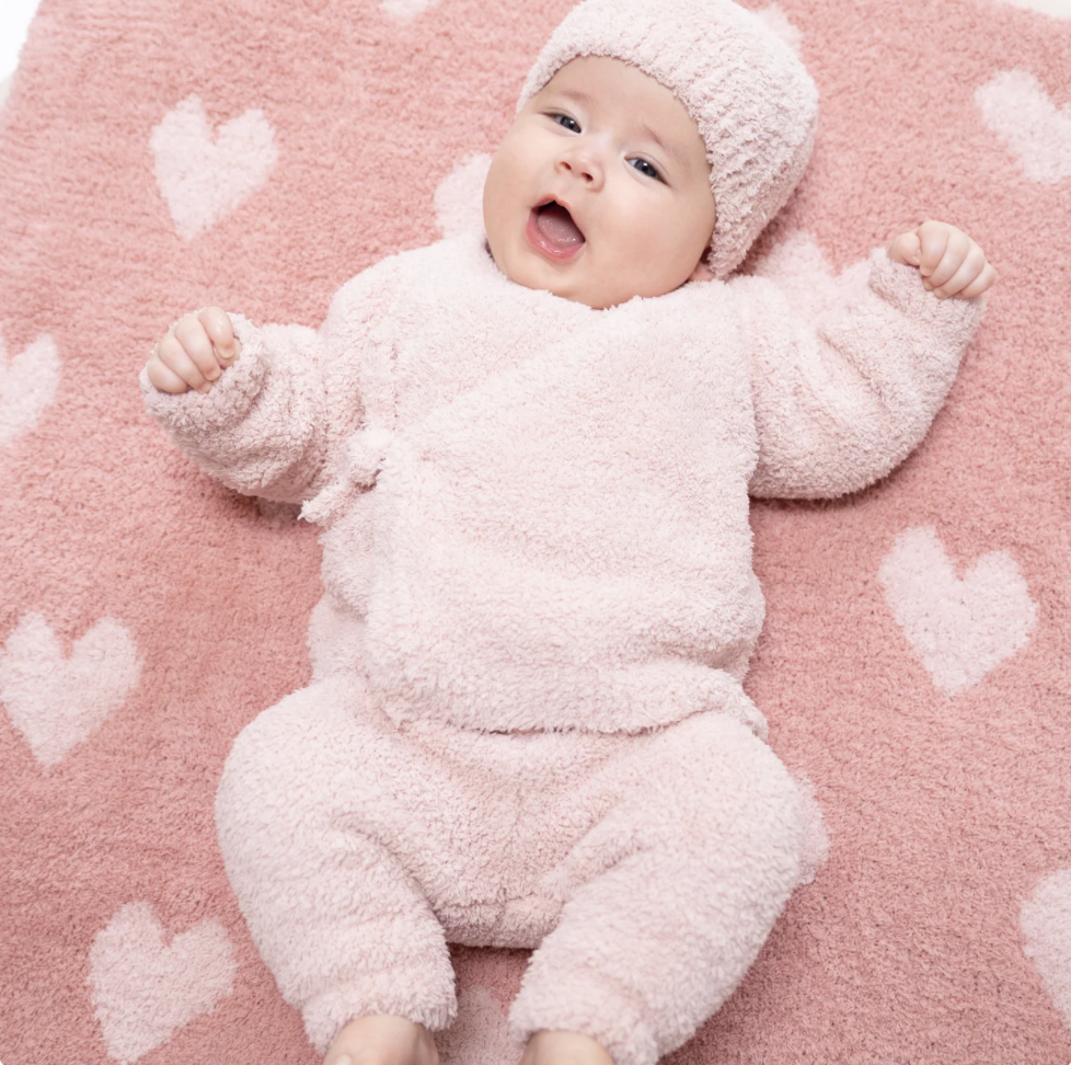 Angel Dear Angel Dear Chenille Kimono Take Me Home 3 Piece Set
