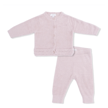 Angel Dear Angel Dear Chenille  Button Down Cardigan 4 Piece Set