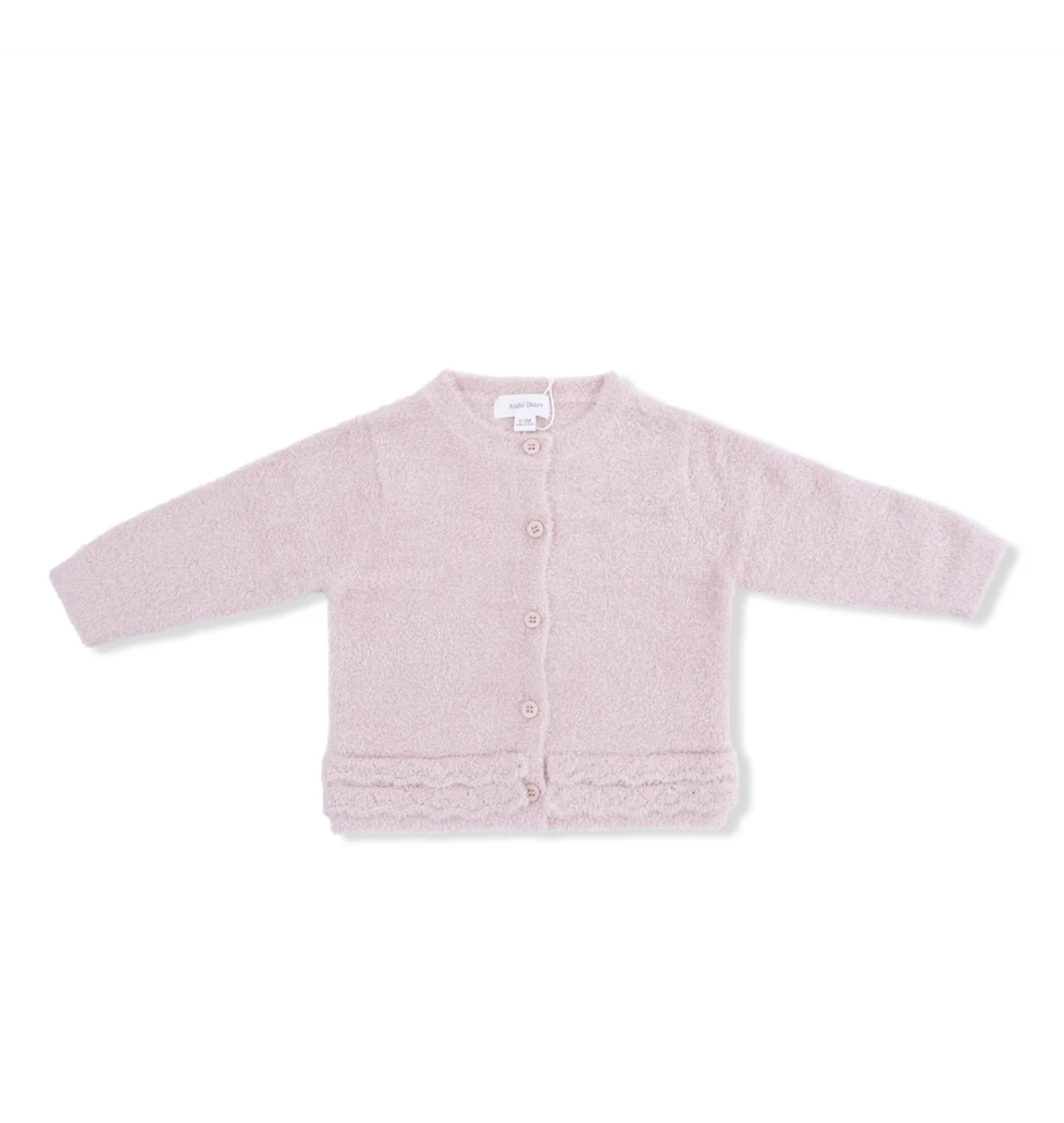 Angel Dear Angel Dear Chenille Button Down Cardigan 4 Piece Set