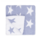 Angel Dear Angel Dear Chenille - Dusty Blue Star Blanket