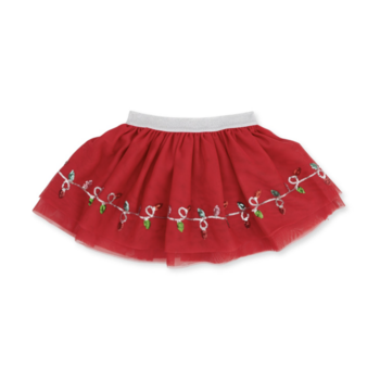 Angel Dear Angel Dear Christmas Lights Merry Tutu Skirt With Bike Shorts