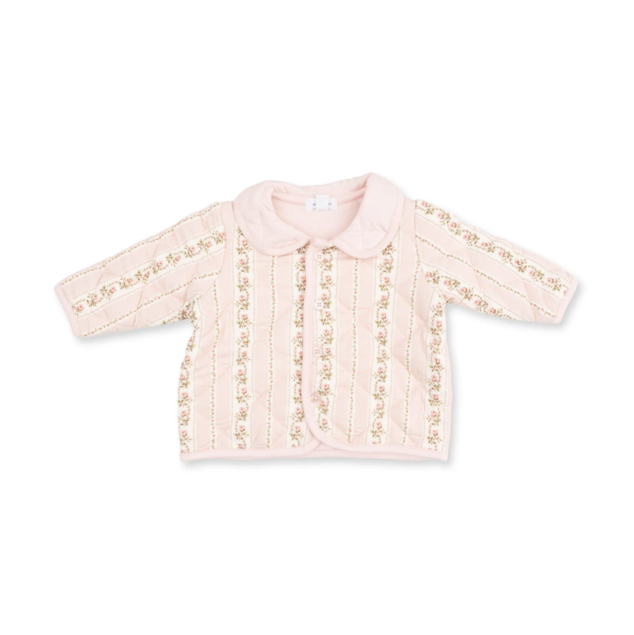 Angel Dear Angel Dear Antoinette Stripe Quilted Jacket