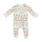 Angel Dear Angel Dear Gingerbread Fair Isle 2 Way Zipper Footie