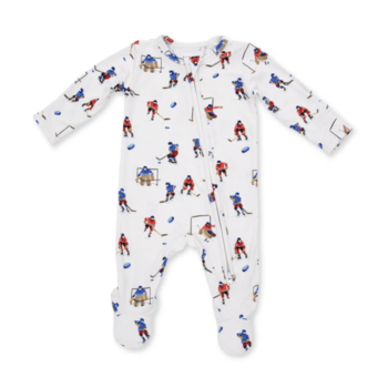 Angel Dear Angel Dear Hockey Players 2 Way Zipper Footie