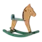 maileg Rocking horse, Mouse - Light brown