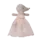 maileg Baby mouse in gown - Powder